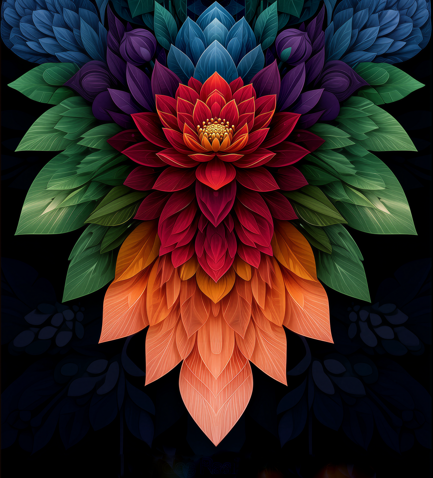 Lotus Totem Sacred Geometry