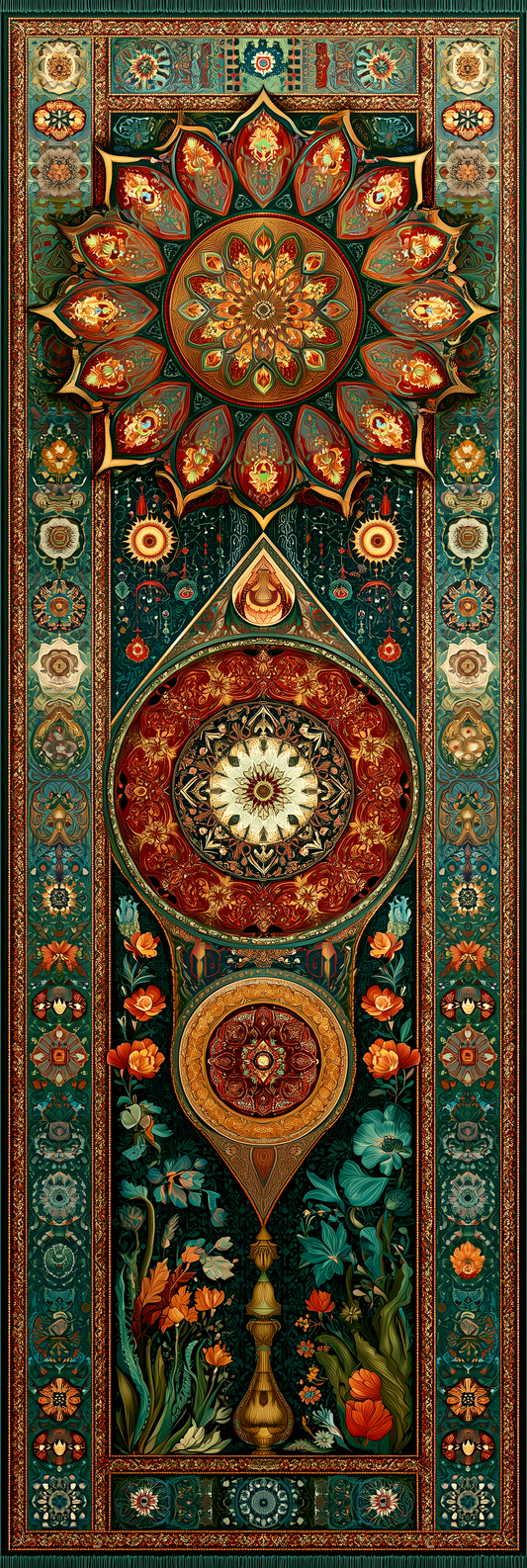 Psychedelic Persian Carpet